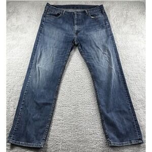 Levi's  516 Jeans Mens 40x32 (Actual 38x29) Straight  Fade Blue Jeans Clean